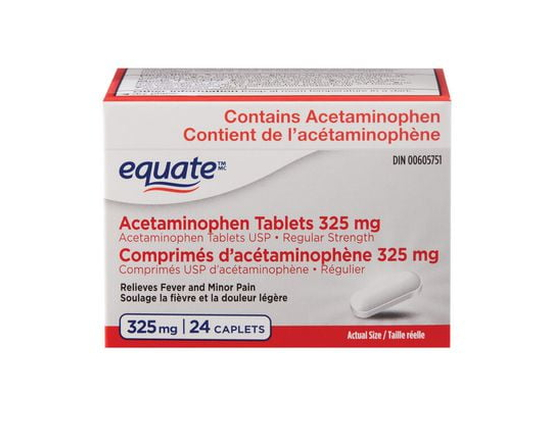 Comprimés d’acétaminophène 325 mg