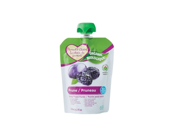 Parent's Choice Organic Prune Baby Food Purée - 4 oz