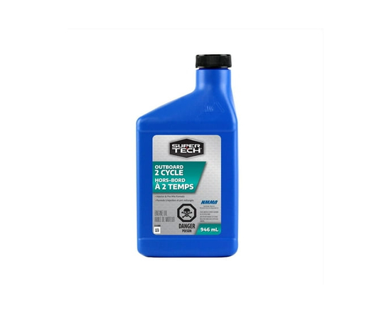 Huile pour moteur hors-bord Super Tech TC-W3 - 946ml.
