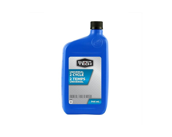 Huile moteur universelle 2 temps Super Tech - 946ml.