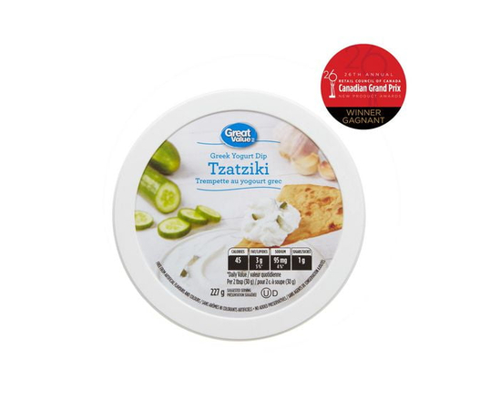 Great Value Greek Yogurt Dip Tzatziki