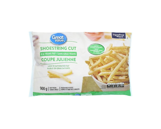 Pommes de terre frites surgelées à coupe julienne Great Value