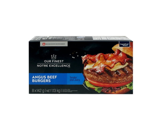 Our Finest Angus Beef Burgers - 8-pack