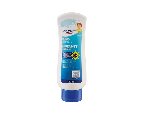 Equate Kids SPF 50+ Sunscreen Lotion - 237mL