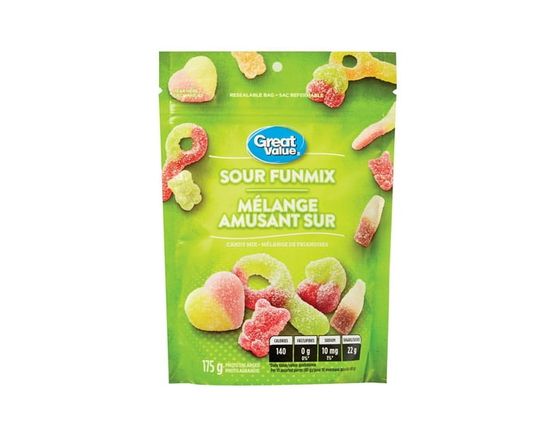 Great Value Sour Funmix Candy Mix 175 Grams - 175 g