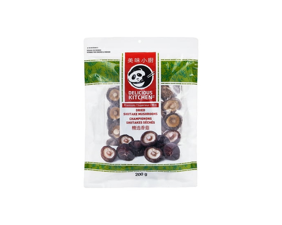 Delicious Kitchen Premium Dried Shiitake Mushrooms - 7 oz