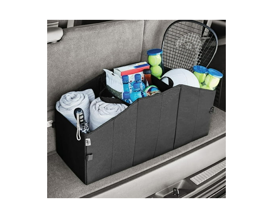 Auto Drive Multi Function Hard-Sided Collapsible Car Trunk Organizer - 29" x 11" x 14.75"/10.25"