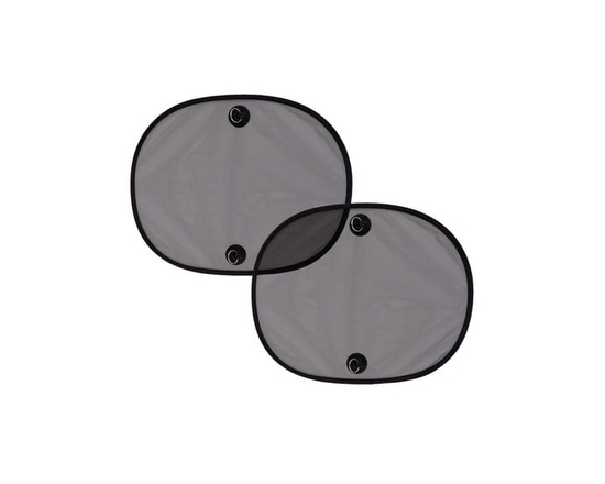 Auto Drive Universal Fit UV Resistance Passenger Sear Mesh Twist Sunshade, 14'' X 18 '' - 14 in x 18 in