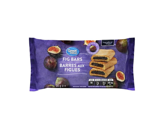 Great Value Fig Bars - Case Pack