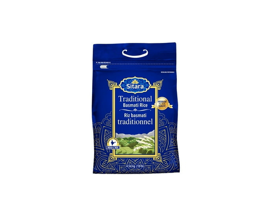 Sitara Basmati Rice - 4.54 kg