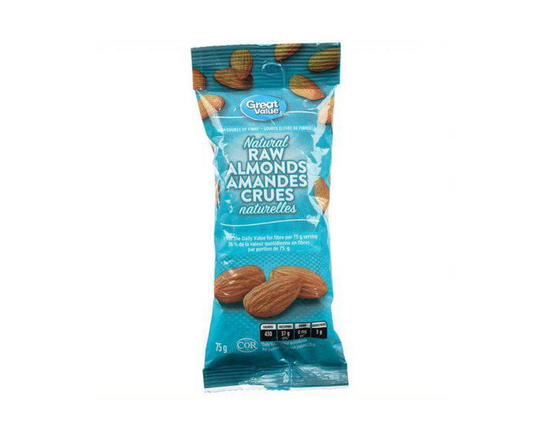 Great Value Natural Raw Almonds