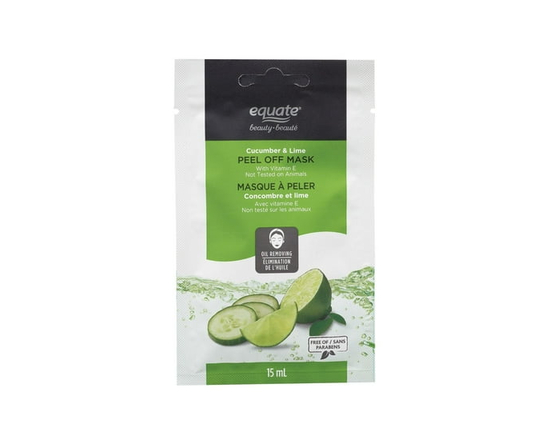 Cucumber & Lime Peel Off Mask with Vitamin E - 15 mL