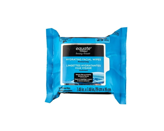 Equate Beauty Hydrating Facial Wipes 25ct