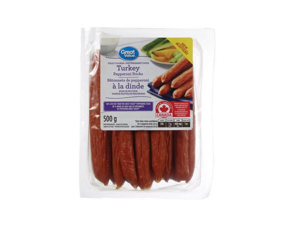 Great Value Turkey Pepperoni Sticks