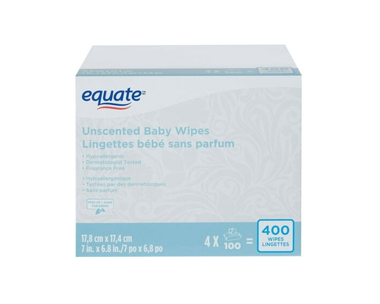 Equate Unscented Baby Wipes