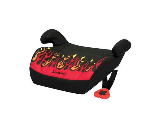 Harmony Youth Booster Backless Booster Car Seat (Hot Rod)