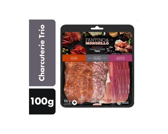 Trio de chorizo salami et prosciutto Fantino & Mondello