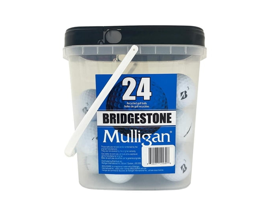 Bridgestone Recycled Golf Balls, pack of 24, by Mulligan