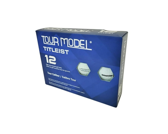 Titleist Tour Model Recycled Golf Balls, pack of 12, by Mulligan