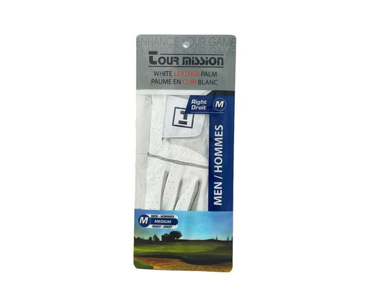 Tour Mission Men's Right Hand Golf Glove, Medium (1 Unit) - M