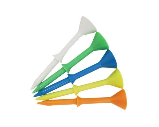 3 1/4" Hep Tee Cup (Step Down) Multi-Color Golf Tees, pack of 5 by Hep Tee