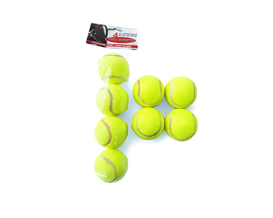 Tennis Balls, Pack of 4 by Atomica