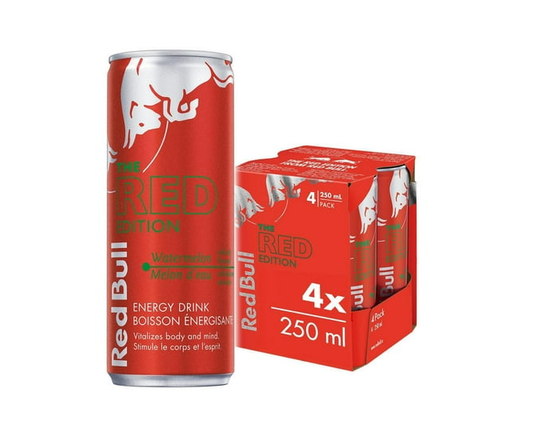 Red Bull Boisson Énergisante, Melon d'Eau4x250ml - 250 ml