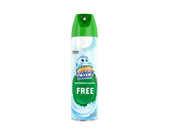 Scrubbing Bubbles® Free Bathroom Cleaner, Attacks Soap Scum on Tubs, Shower Walls and More, 623g - 623g