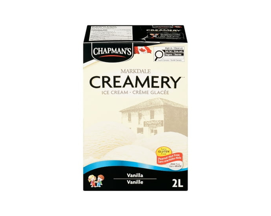 Chapman's Markdale Creamery Vanilla Ice Cream in a Carton - 2 L
