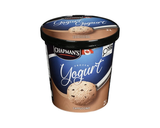 Chapman's Frozen Yogurt Cappuccino in a Tub - 2L