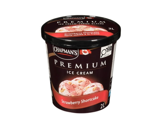 Chapman's Premium Strawberry Shortcake Ice Cream - 2 L