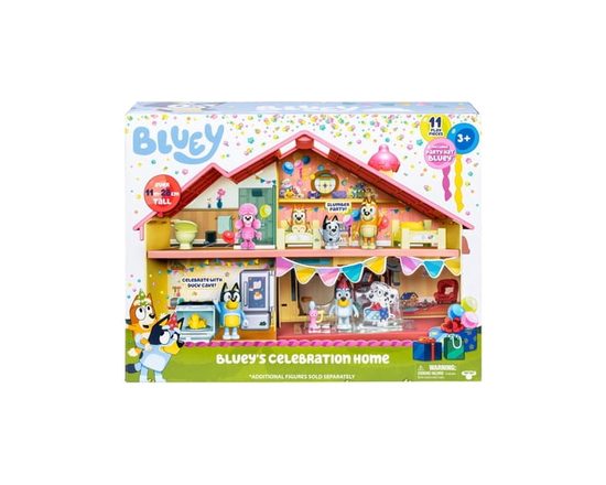 Bluey Birthday Celebration Home Playset