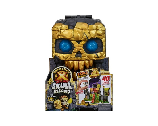 Treasure X Lost Lands Skull Island Skull Temple Mega Playset