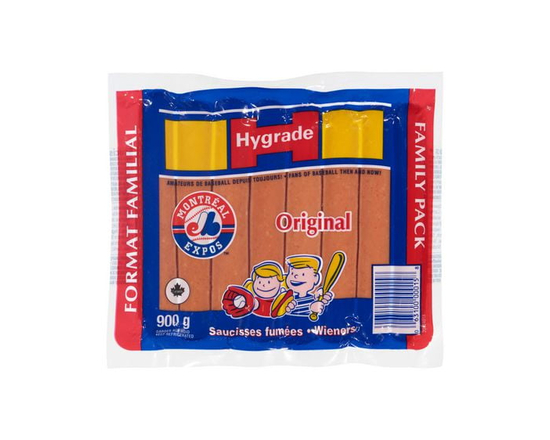 Saucisses fumées originales format familial Hygrade