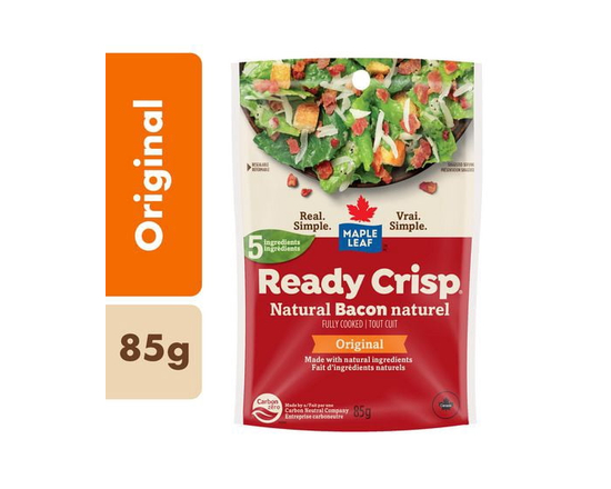 Maple Leaf Ready Crisp Fully Cooked Natural Bacon Bits