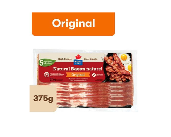 Maple Leaf Original Natural Bacon