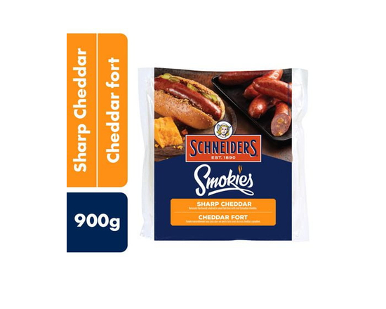 Schneiders Smokies Sharp Cheddar Smoked Sausage
