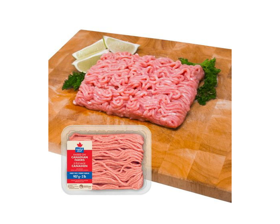 Maple Leaf Extra Lean Ground Chicken Raised on Canadian Farms