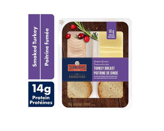 Schneiders Hardwood Smoked Turkey Breast Snack Kit