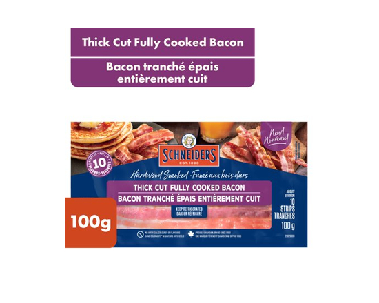 Schneiders Thick Cut Fully Cooked Bacon - 100 g