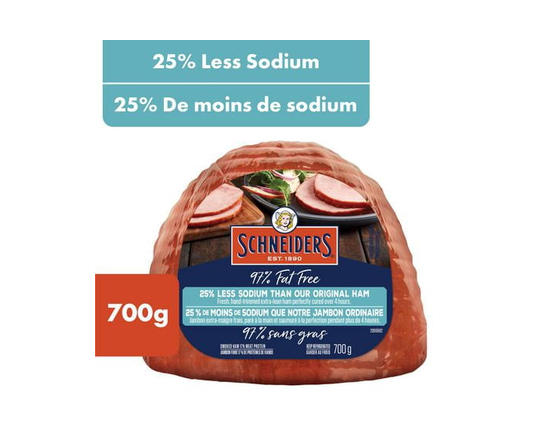 Schneiders 97% Fat Free Lower Sodium Smoked Ham