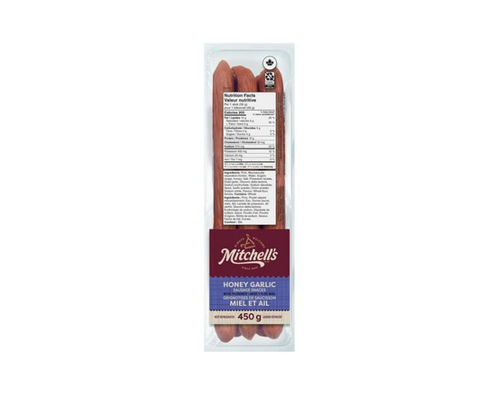 Mitchell's Honey Garlic Meat Sticks