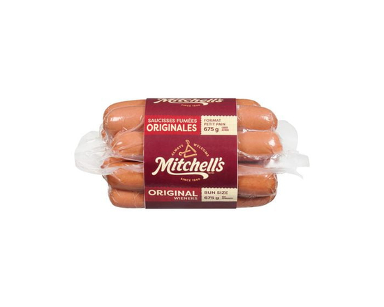 Mitchells Gourmet Foods Bun Size Wieners