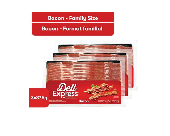 Deli Express Bacon Pak of 3