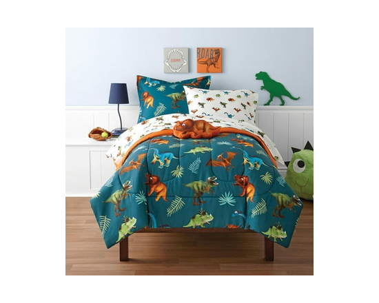 Mainstays Kids Dino Bed in a Bag