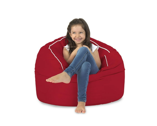 Lounge & Co Red Drum Bean Bag Cover