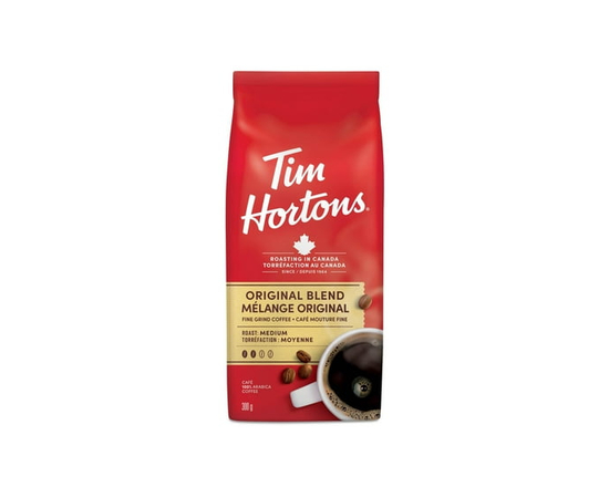 Tim Hortons Café mouture fine mélange originale - 300 g