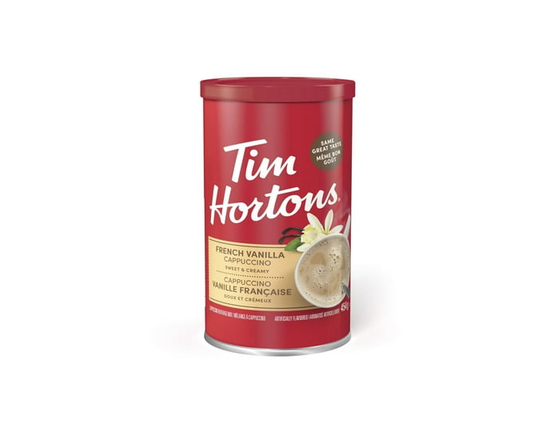 Tim Hortons French Vanilla Cappuccino Beverage Mix - 454 g