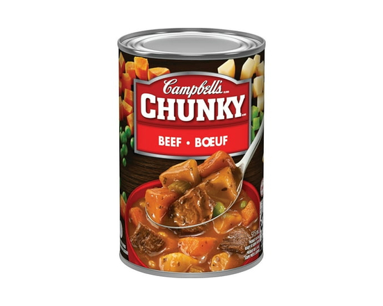 Campbell's® Chunky® Beef Ready to Serve Soup, Shelf Stable - 515 mL