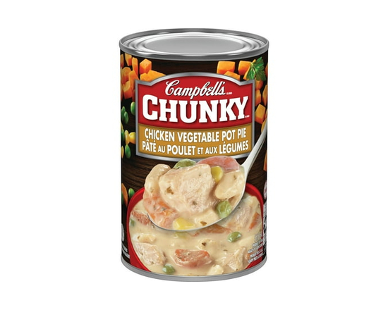 Campbell's® Chunky® Chicken Vegetable Pot Pie Ready to Serve Soup, Shelf Stable - 515 mL